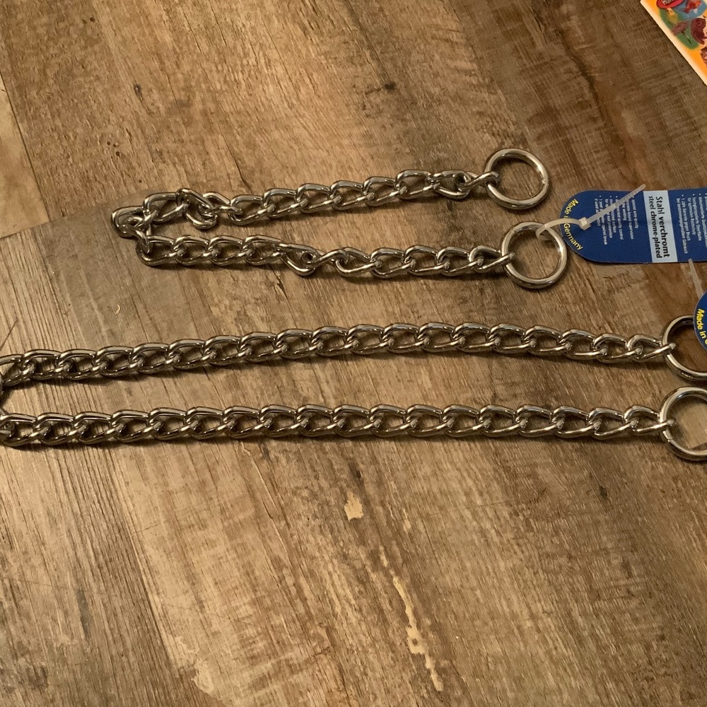 Sprenger Chrome Plated Choker For Dogs (4mm x 28”)